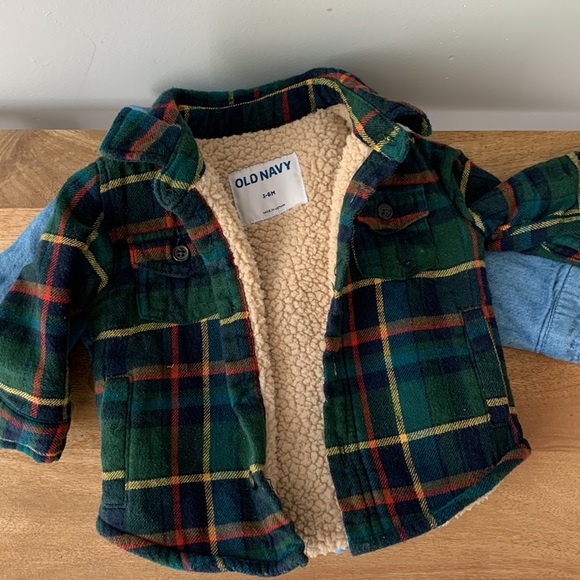 Infant flannel & jean fleece - Picture 3 of 5